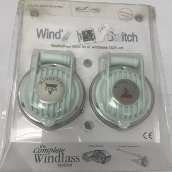 The Complete windlass system up/down, NIB, Windlass foot switch for all volts - Picture 1 of 2